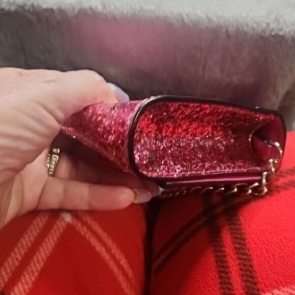 Kate Spade Sparkling Fuchsia Crossbody Bags With Storybook Lining Set Of 2 - Picture 7 of 16